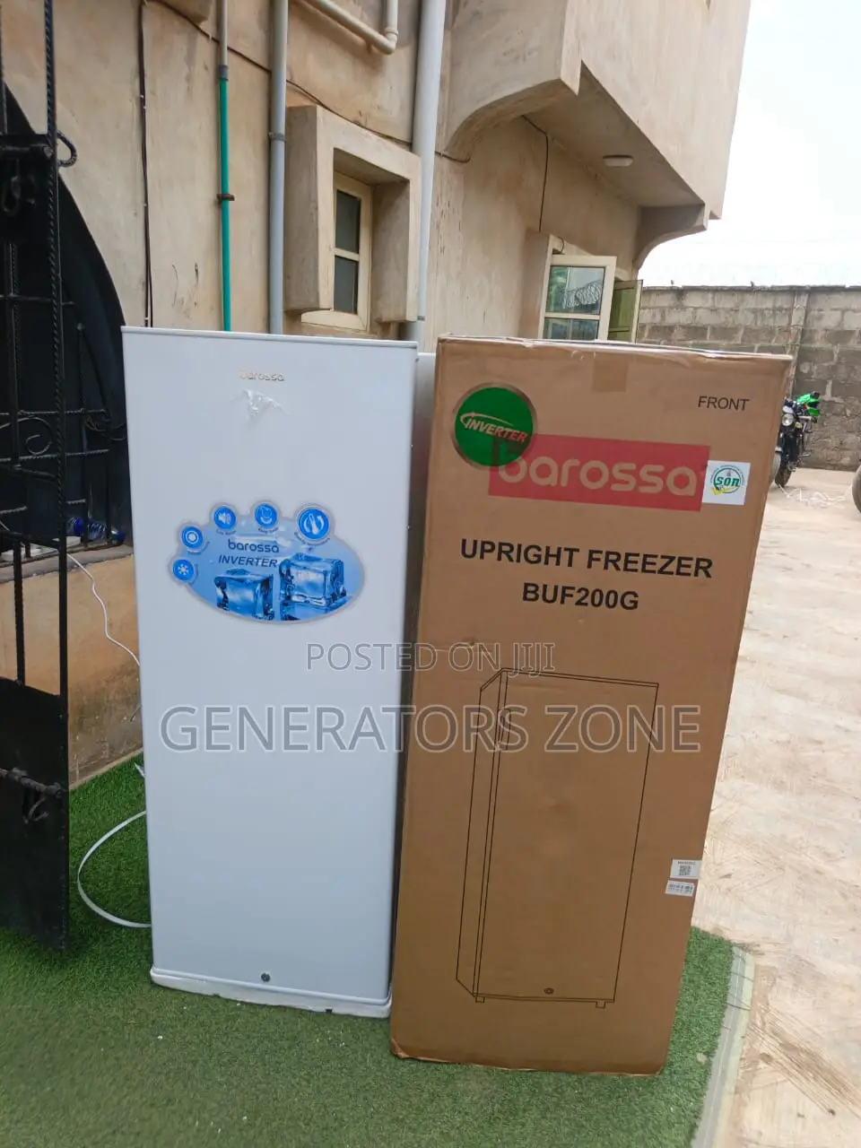 200l Upright Freezer Barossa Buf200g Storage System