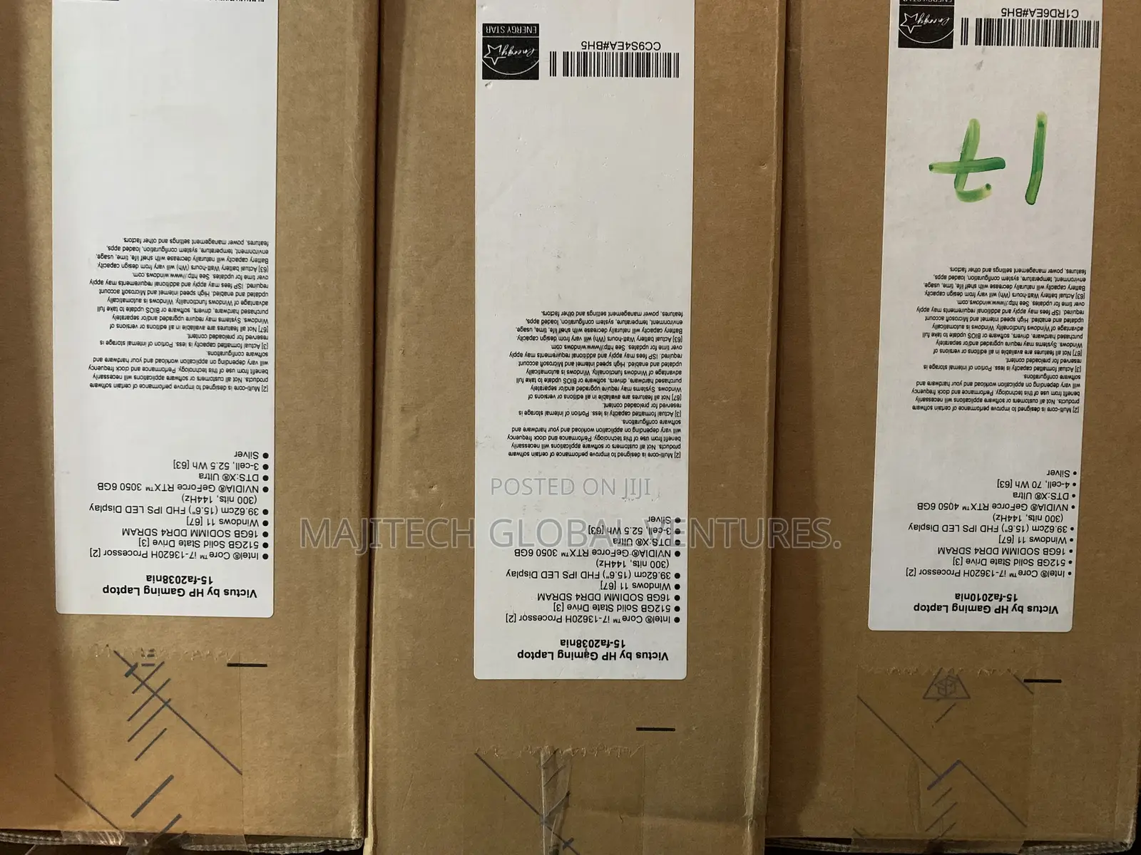 New Laptop HP Victus 15 16GB Intel Core 7 SSD 512GB