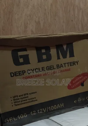 100ahm Solar Battery
