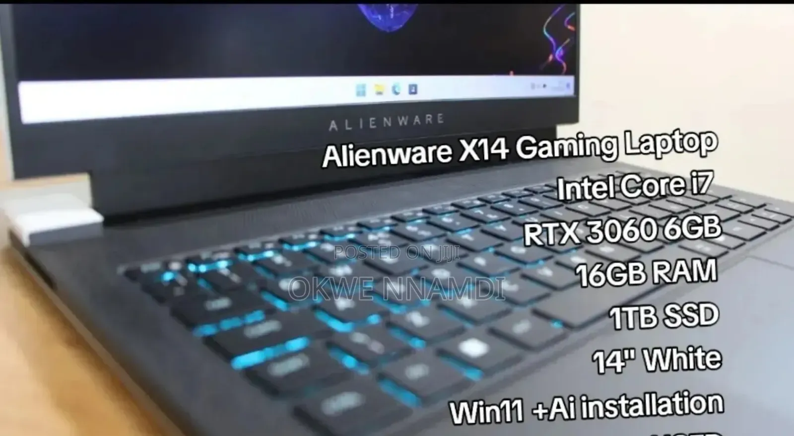 Laptop Alienware X14 16GB Intel Core i7 SSD 1T