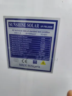 Brand New 200 Watts Solar Panel