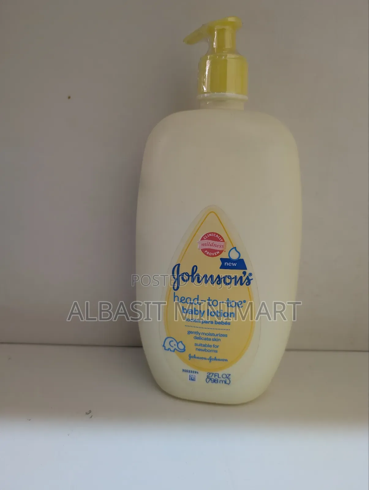 Johnson Head to Toe Baby Lotion