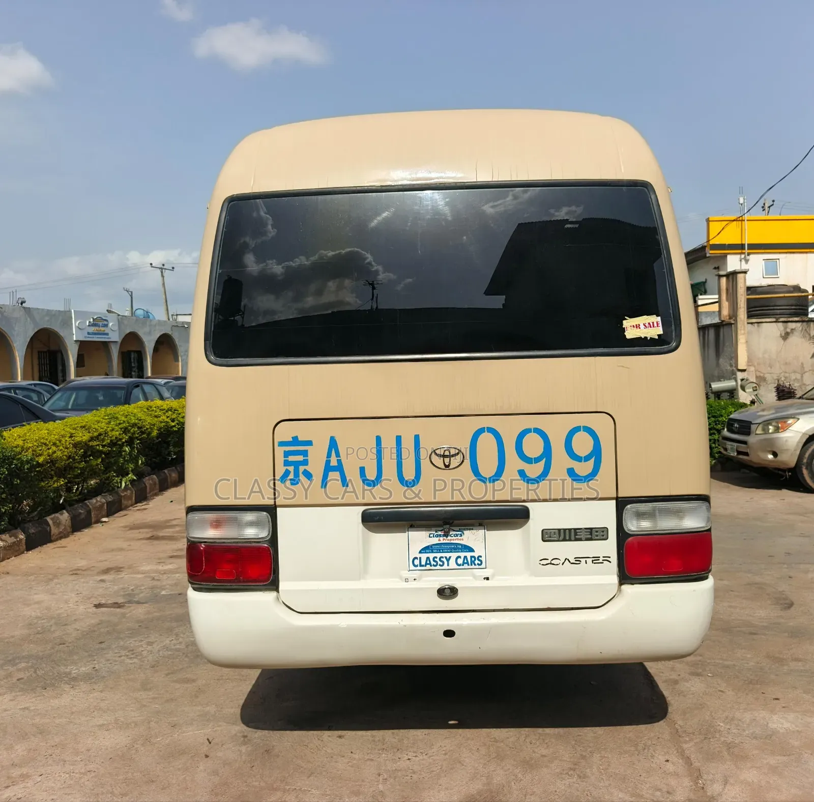 Toyota Coaster 2017 Gold