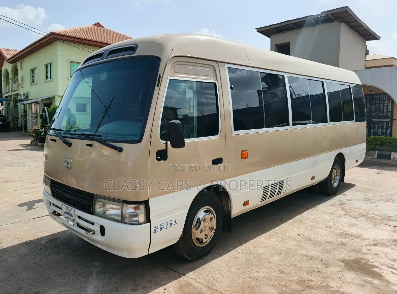 Toyota Coaster 2017 Gold
