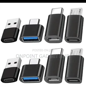 Usb Adapter, Type A, B And C