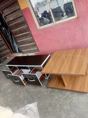 Brand New Top Quality Center Table and HDF Tv Stand With Drawers