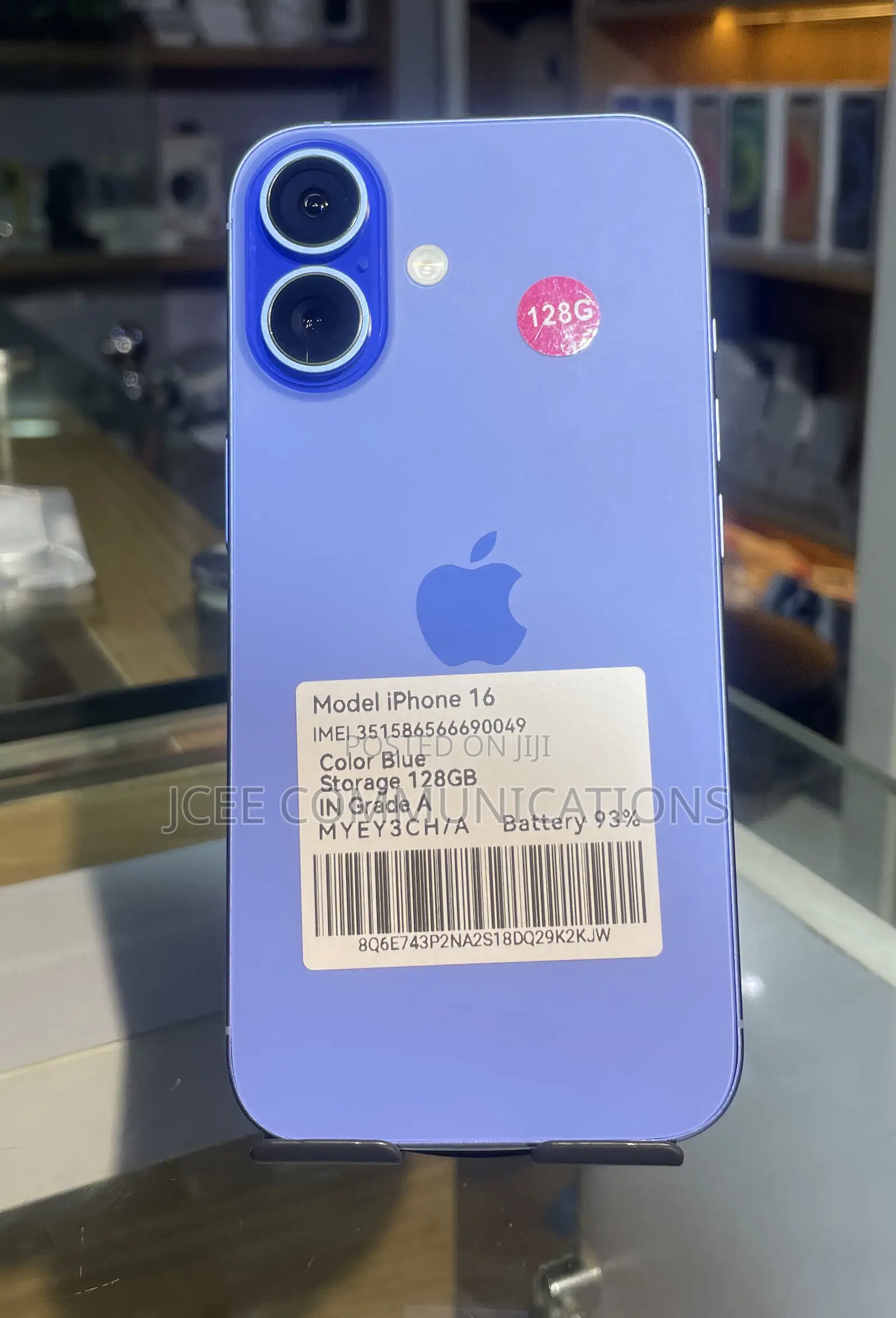Apple iPhone 16 128 GB Blue