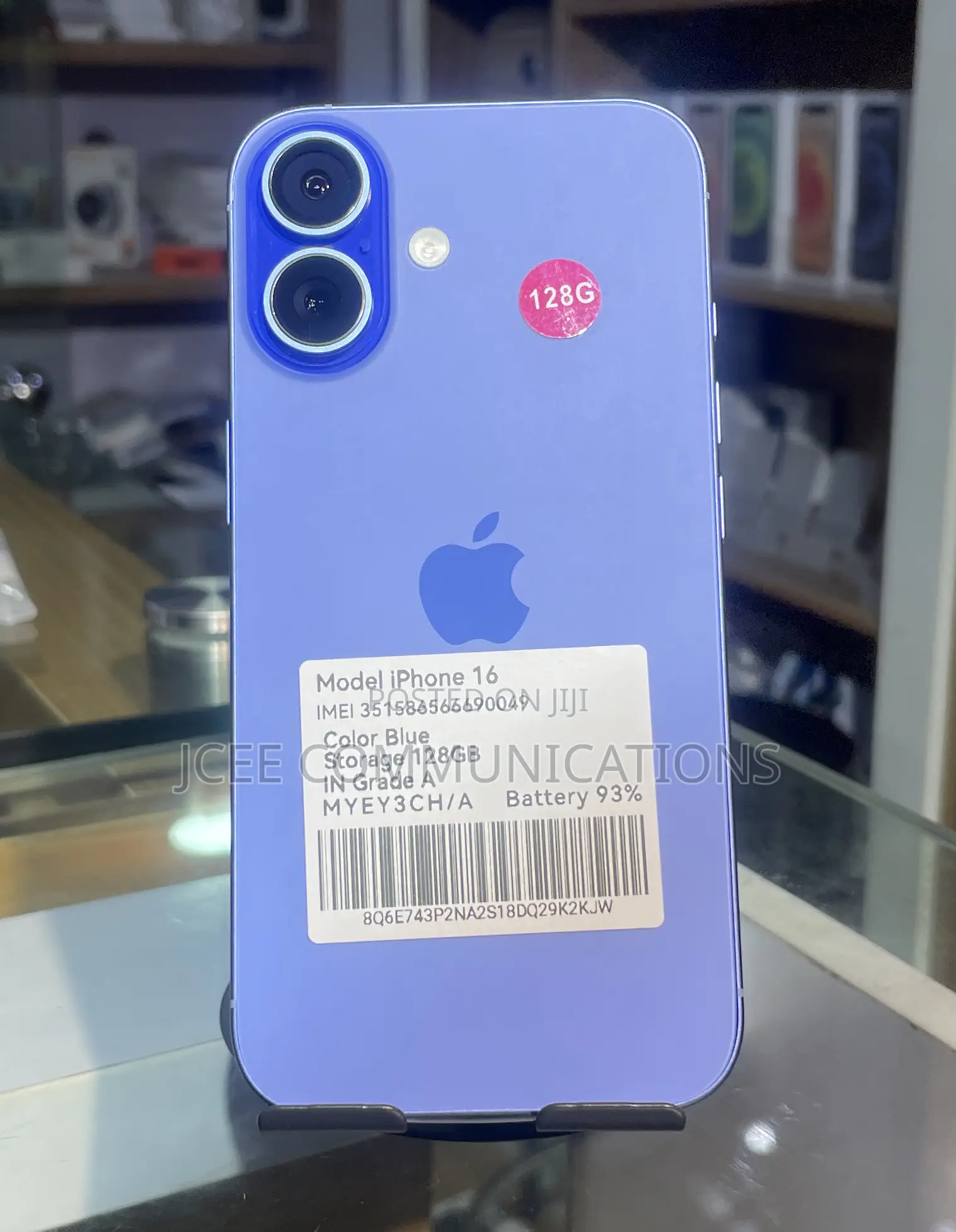 Apple iPhone 16 128 GB Blue