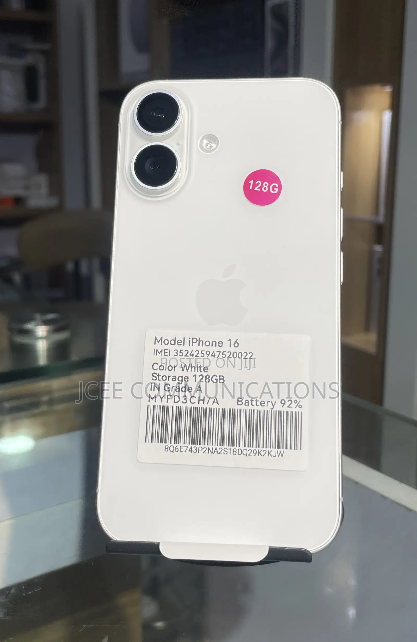 Apple iPhone 16 128 GB White