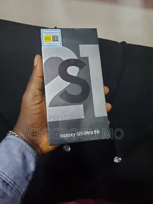 New Samsung Galaxy S21 Ultra 5G 256 GB Black