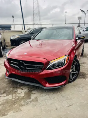 Mercedes-Benz C300 Sport Sedan RWD (2.0L 4cyl 7A) 2017 Red