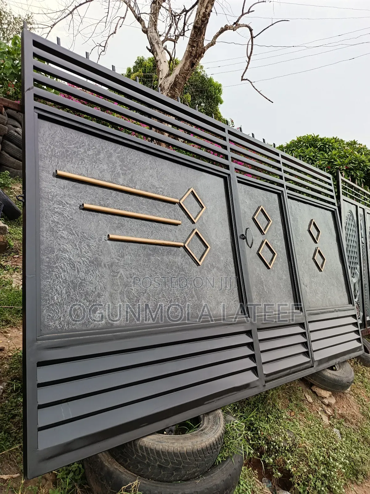Sliding Iron Gate