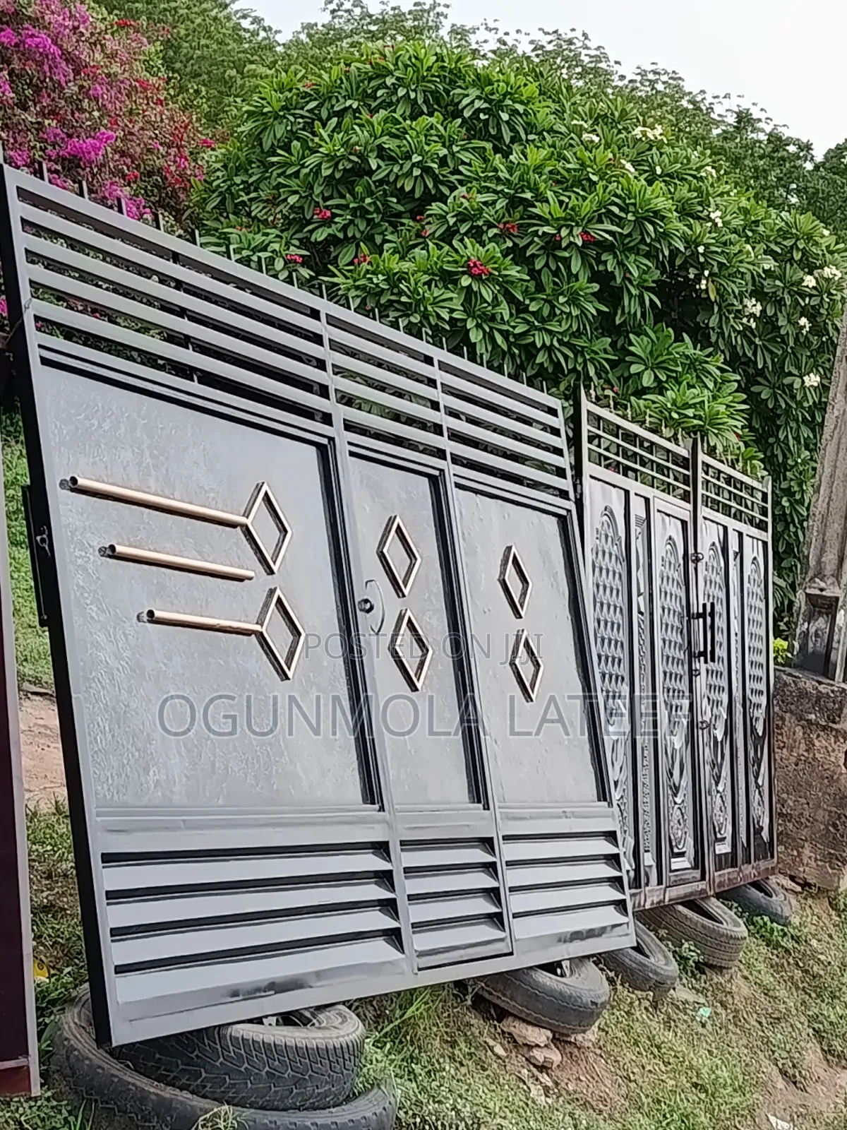 Sliding Iron Gate