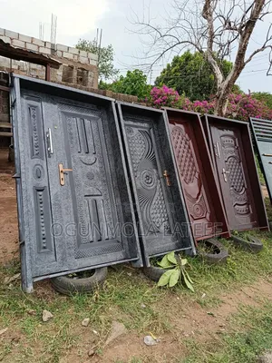 Double and Single Iron Door