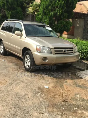 Toyota Highlander 4x4 2005 Gold