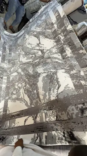 Graymix Marble Design Center Rug