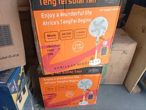 Solar Standing Fan 16inches