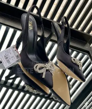 Zara Slingbacks Shoe Luxurious Look*Available in Sizes* *37-42*Boxed)