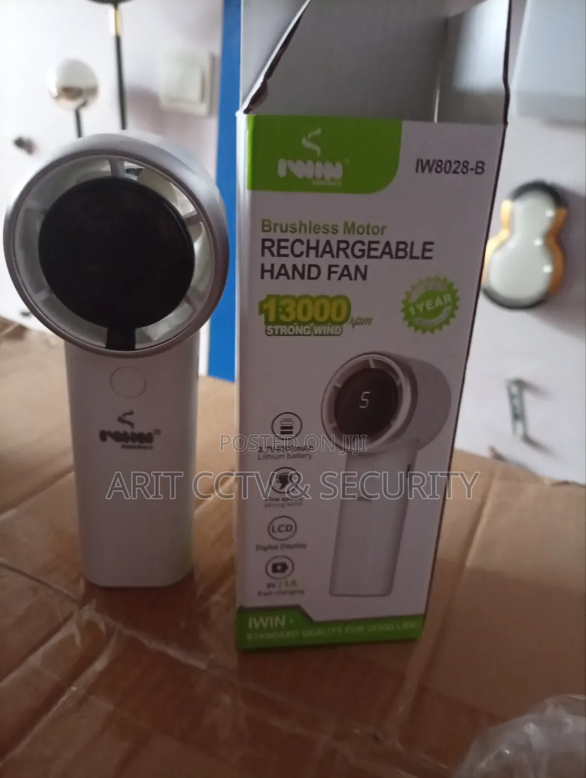 Solar Hand Fan