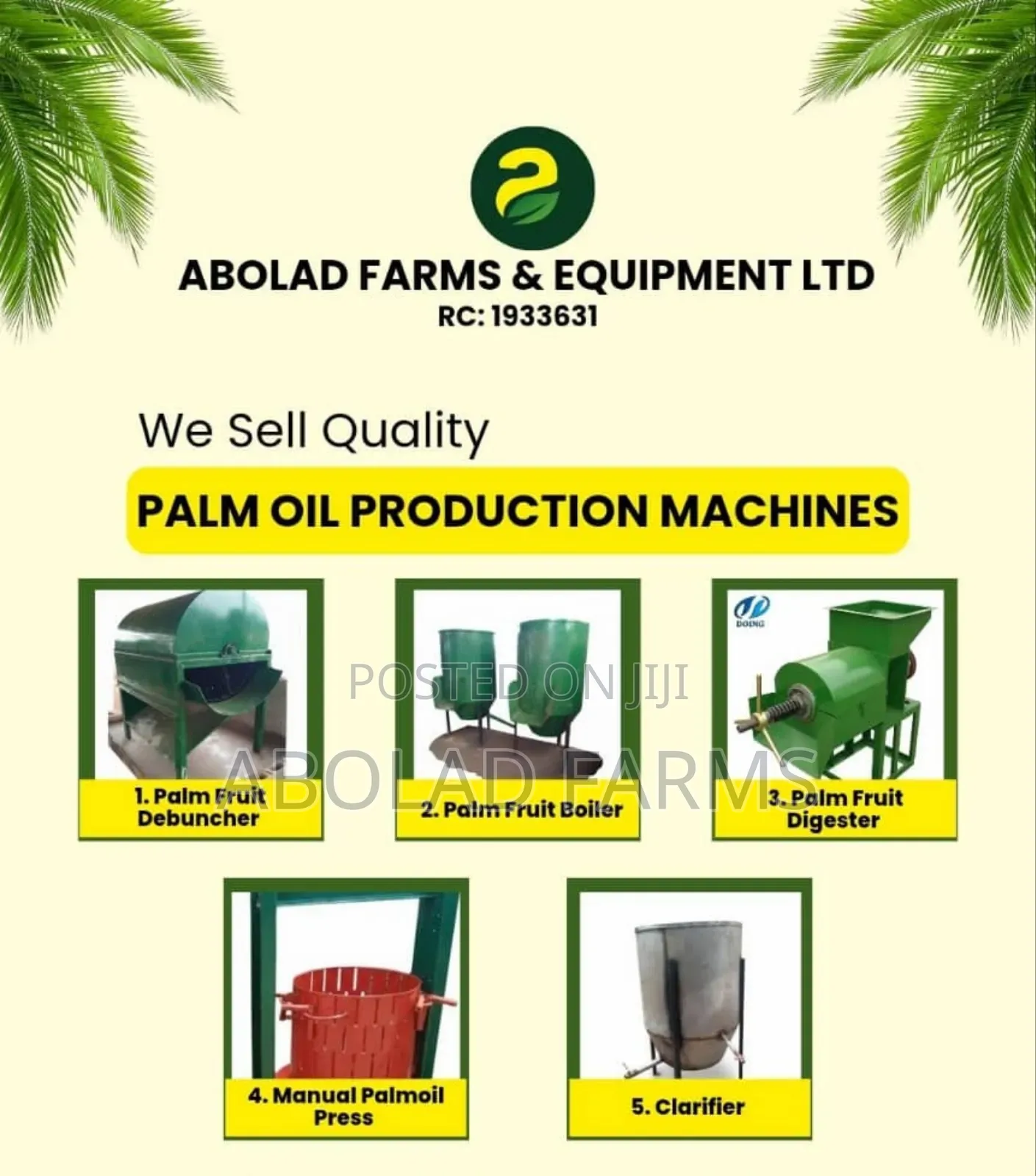 Palm Oil Processing Line