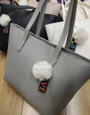 Grey Tote Bag Pu Leather Shopper Designs