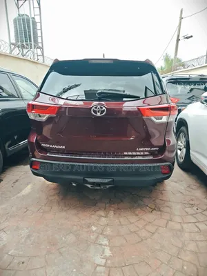 Toyota Highlander Limited V6 4x4 (3.5L 6cyl 6A) 2016 Burgundy
