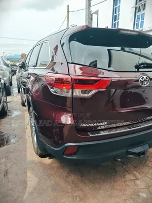 Toyota Highlander Limited V6 4x4 (3.5L 6cyl 6A) 2016 Burgundy