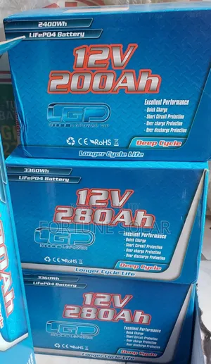 Dry Cell Battery 200ah With Long Lasting