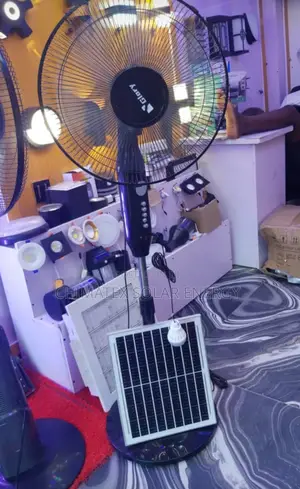 Glory 16-Inch Solar Rechargeable Standing Fan Very Much Affordable
