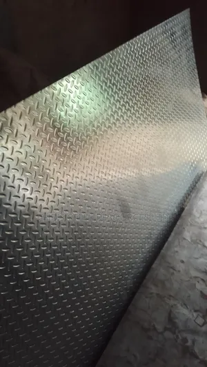 06 Galvanized Chequered Plate