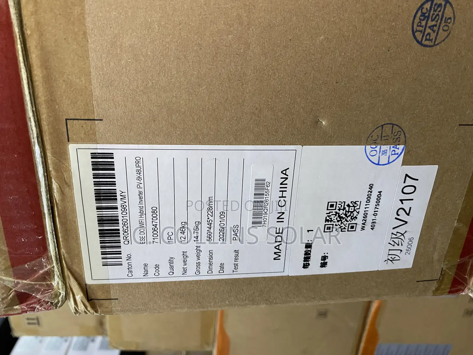6kva Itel Hybrid Inverter