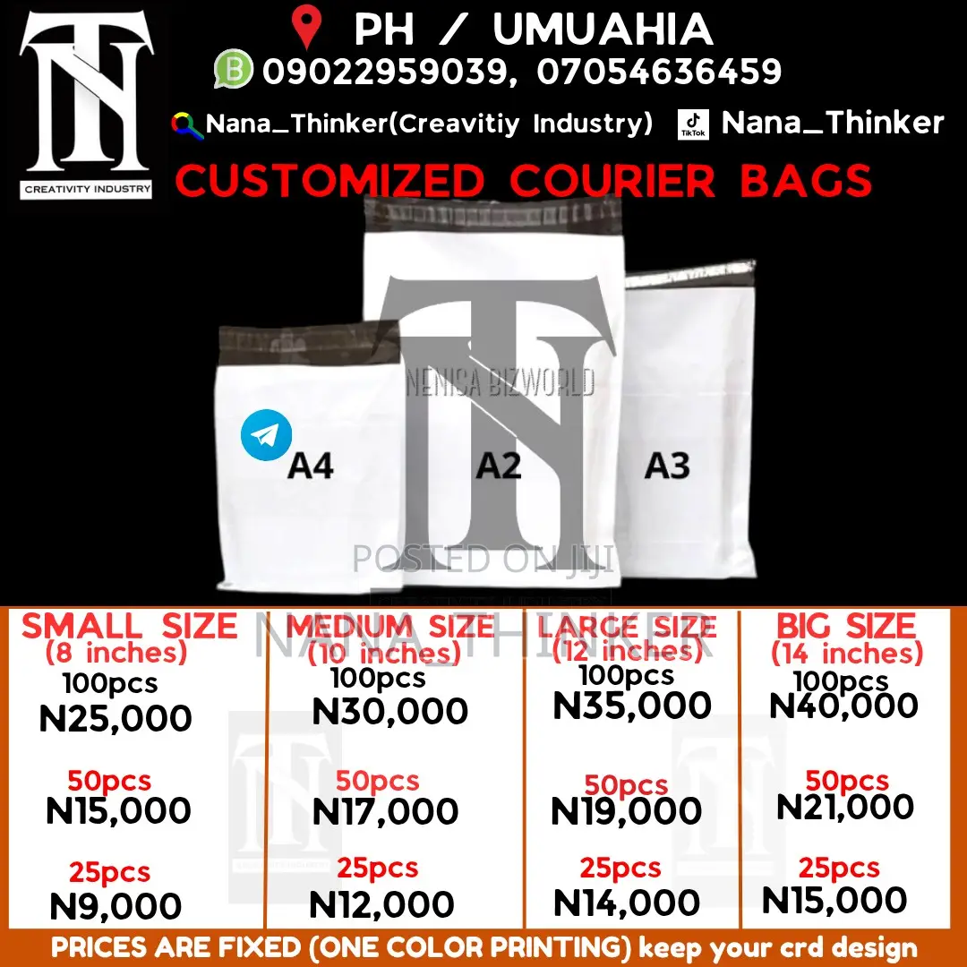 Customized Courrier Bag