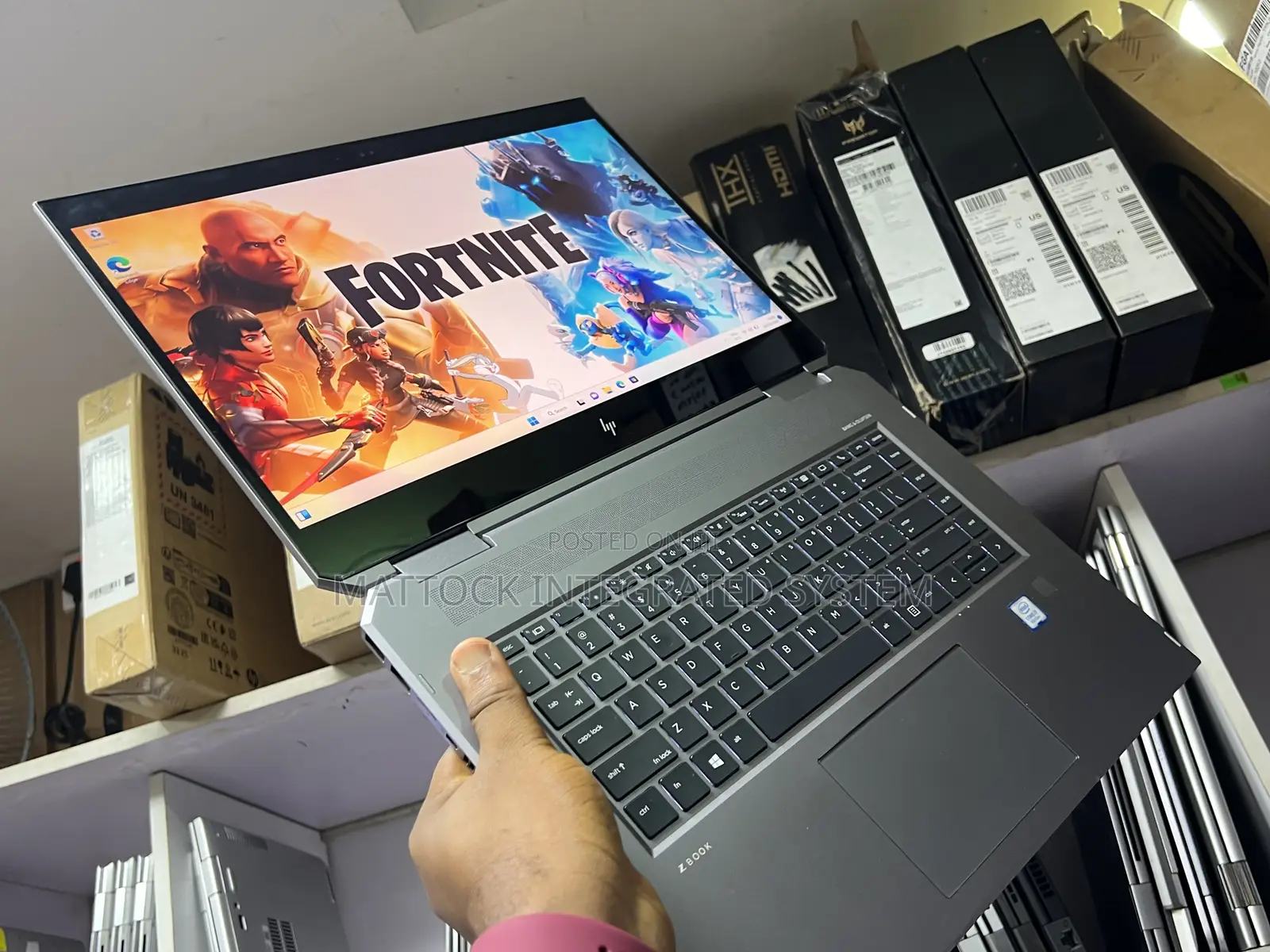 Laptop HP ZBook Studio G5 32GB Intel Core i7 SSD 512GB