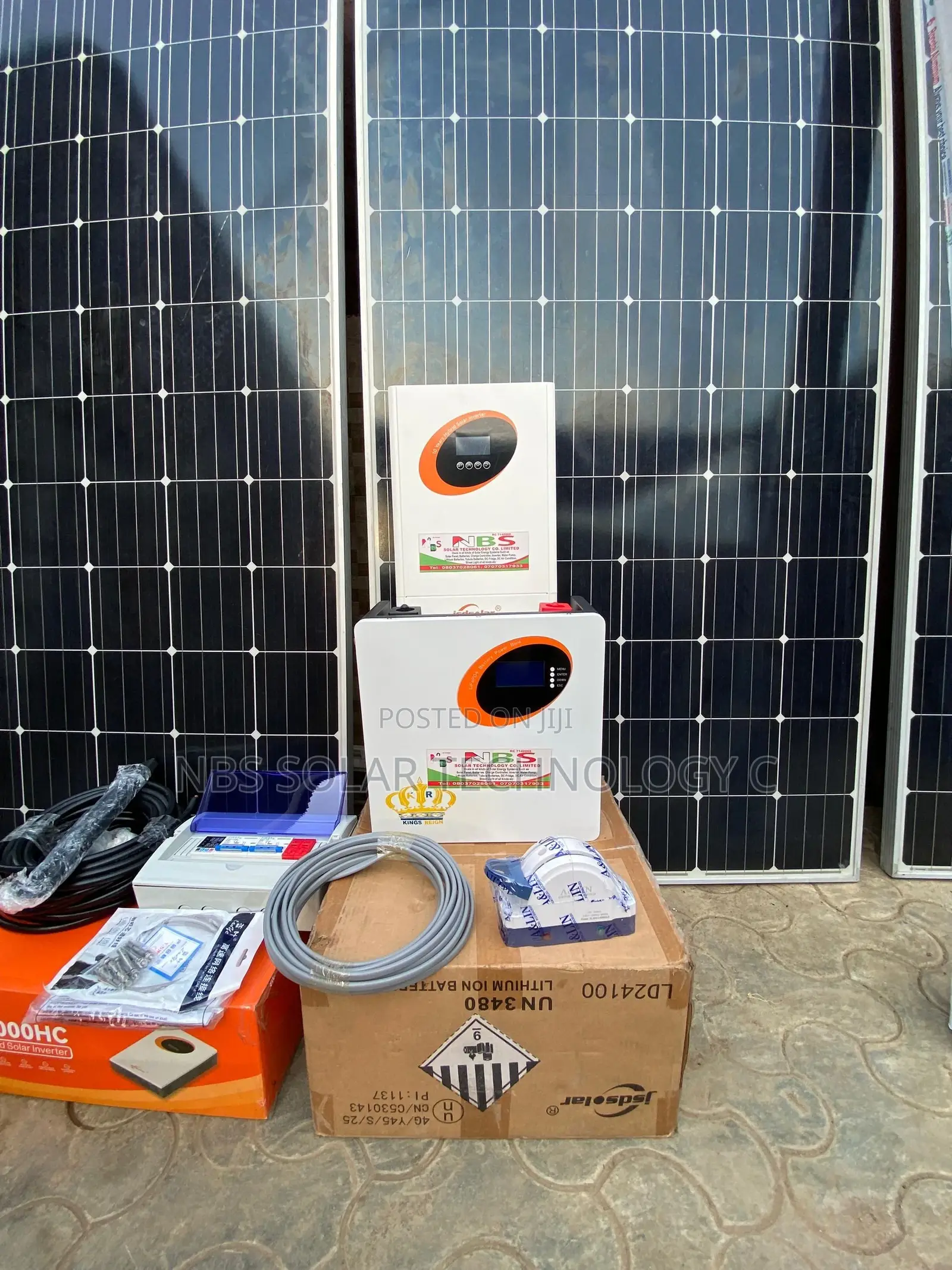 Complete 4.2kva Solar Inverter Setup Full Installation System