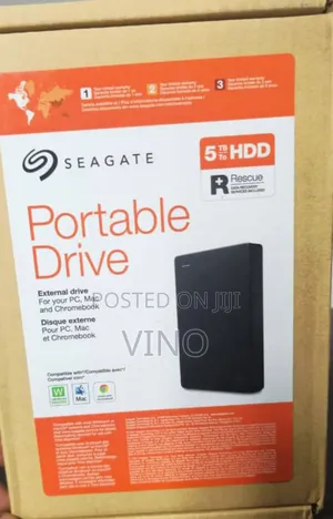 Seagate External HDD 5tb