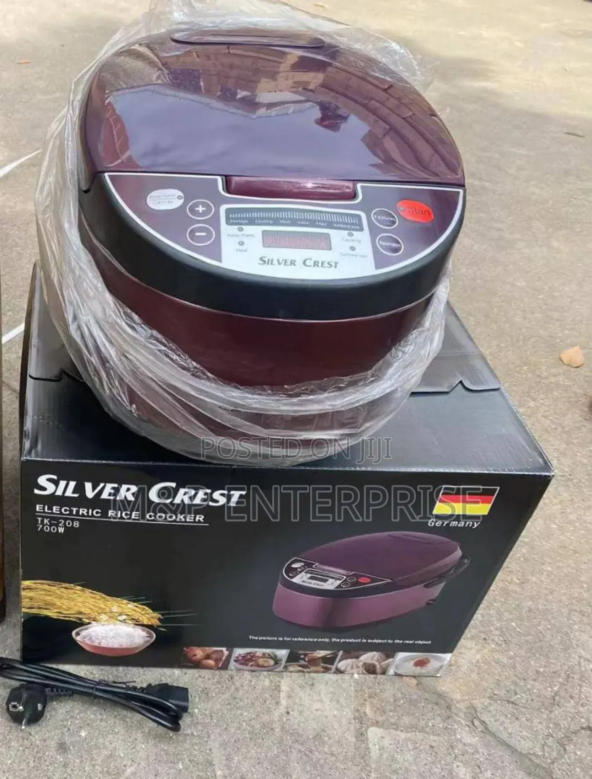 Silver Crest Rice Cooker