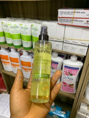 Aveeno Daily Moisturizing Body Oil Mist With Oat and Jojoba Oil