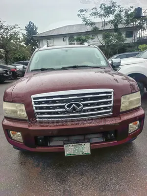 Infiniti QX56 2008 Red