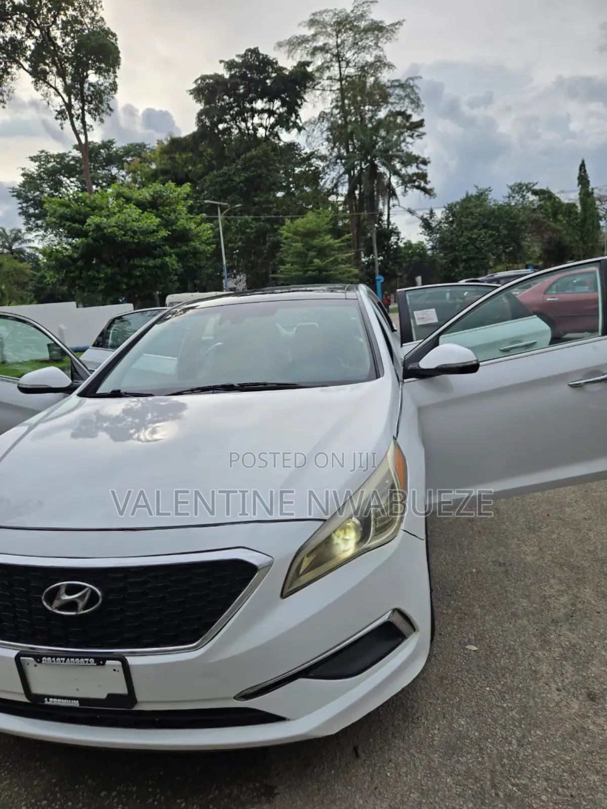 Hyundai Sonata 2015 White