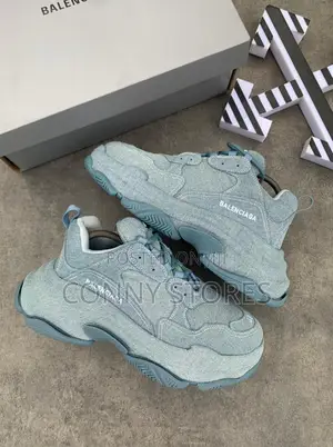 Balenciaga Triple Sole Denim Blue