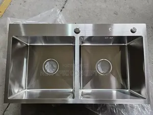 Antirus Steel Sink With Complete Accessories