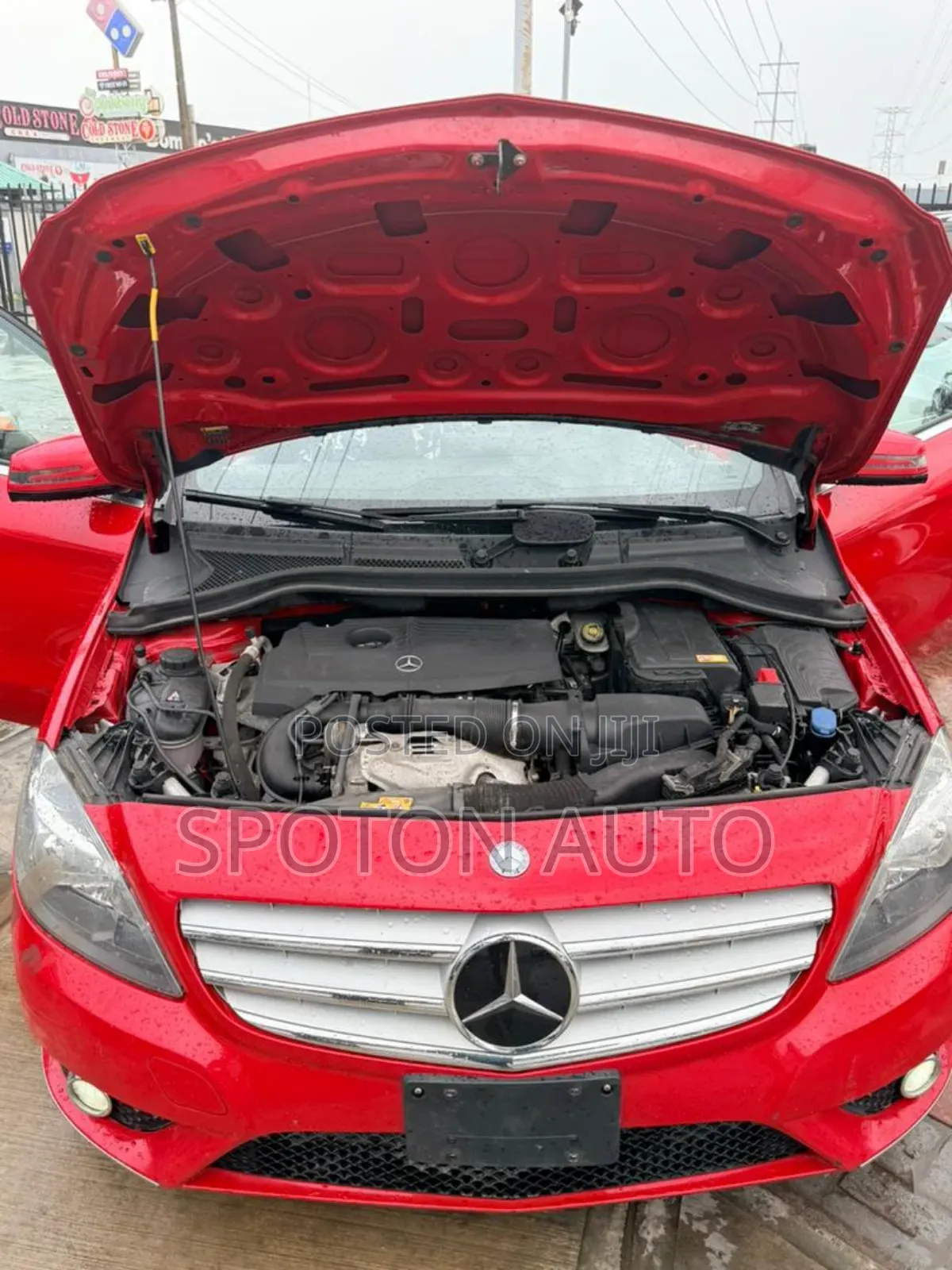 Mercedes-Benz B-Class B250 Petrol 2014 Red