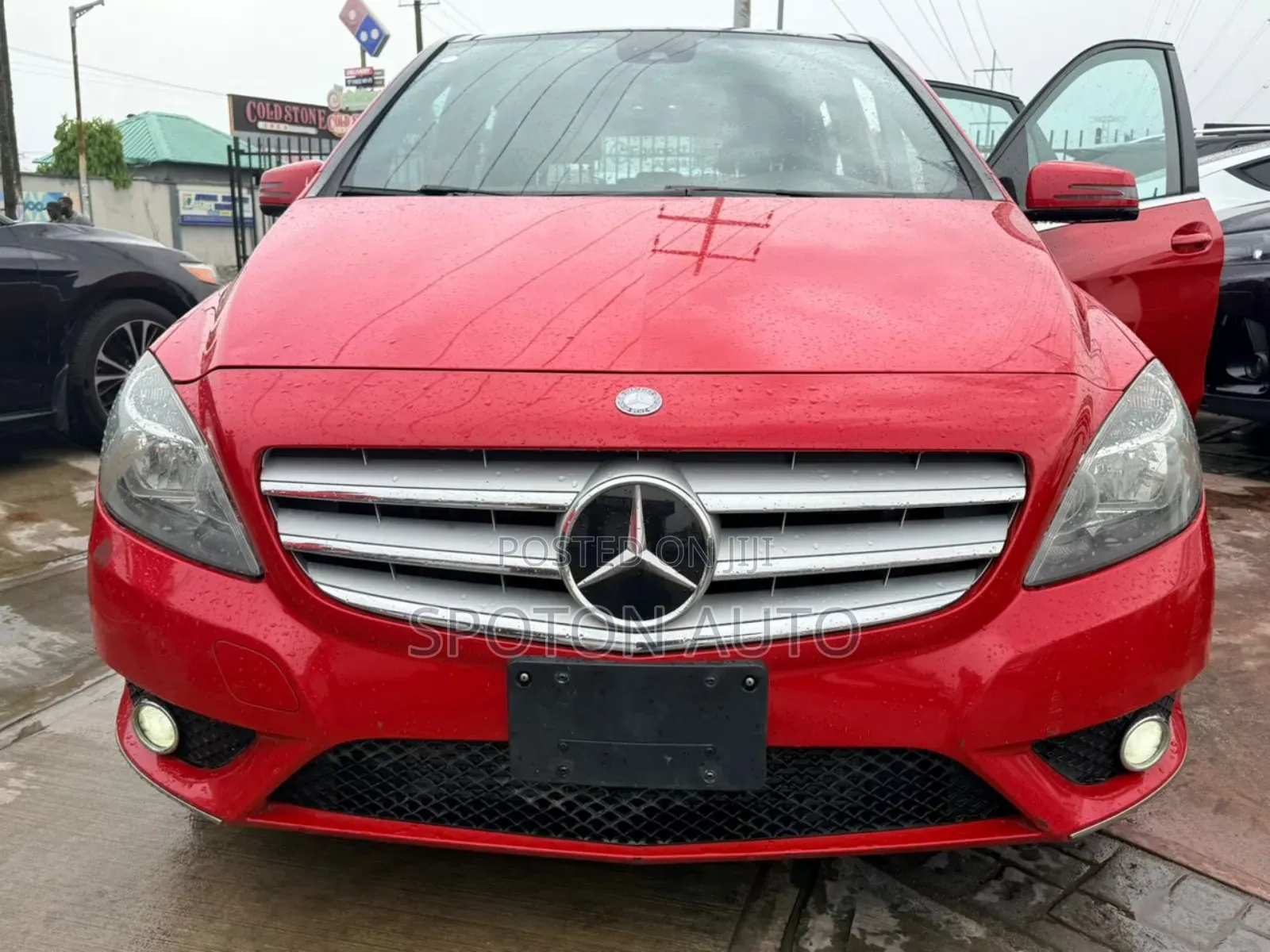 Mercedes-Benz B-Class B250 Petrol 2014 Red