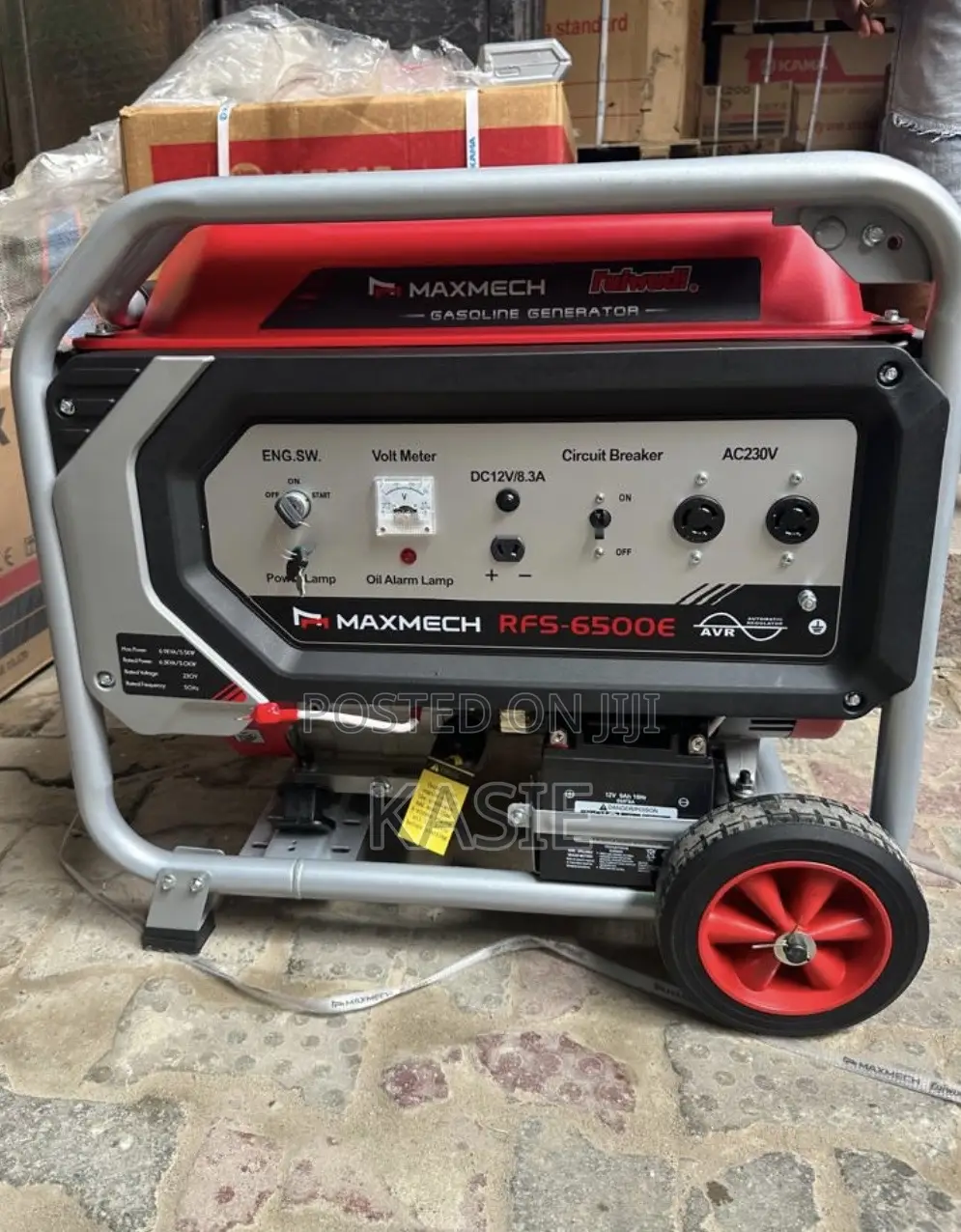 Rfs6500e 10.5kva Original Maxmech Generator