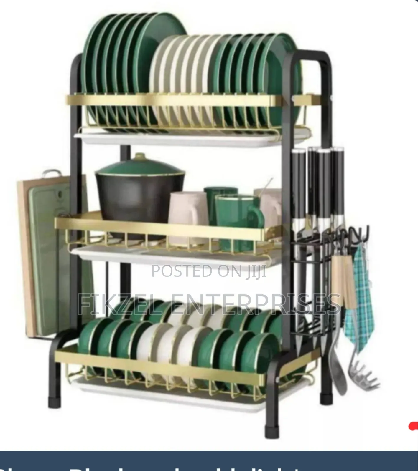 3 Layers Quality Plate Rack