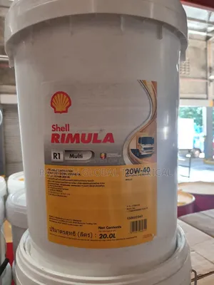 Shell Rimula R1 Multi 20w-40 Heavy Duty Diesel Engine Oil (20l/Pail)
