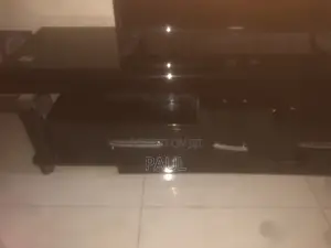 Glass Top Tv Shelf