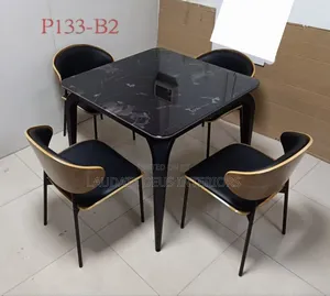New Imported Marble Dining With 4 Seaters