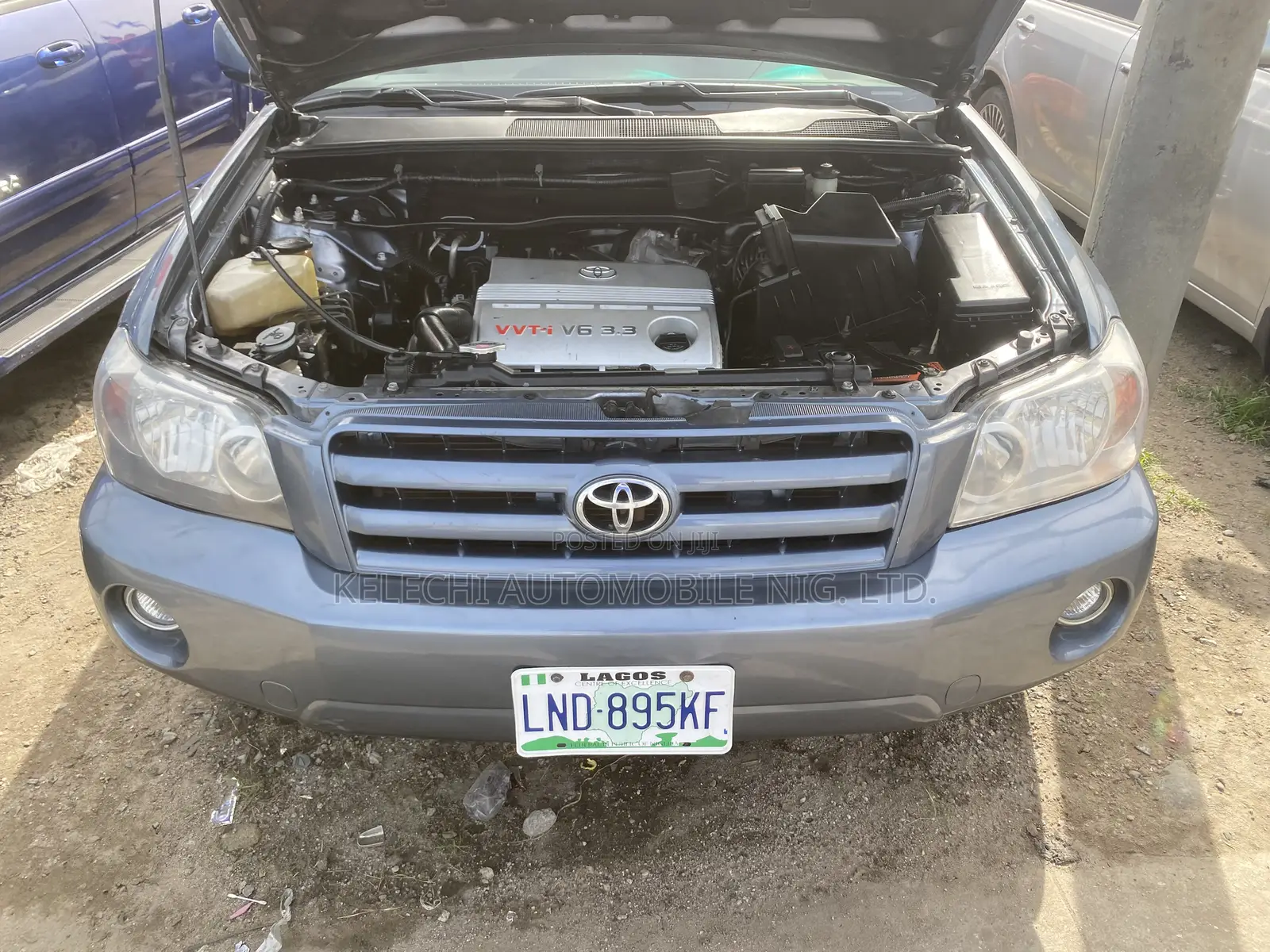 Toyota Highlander V6 4x4 2005 Green