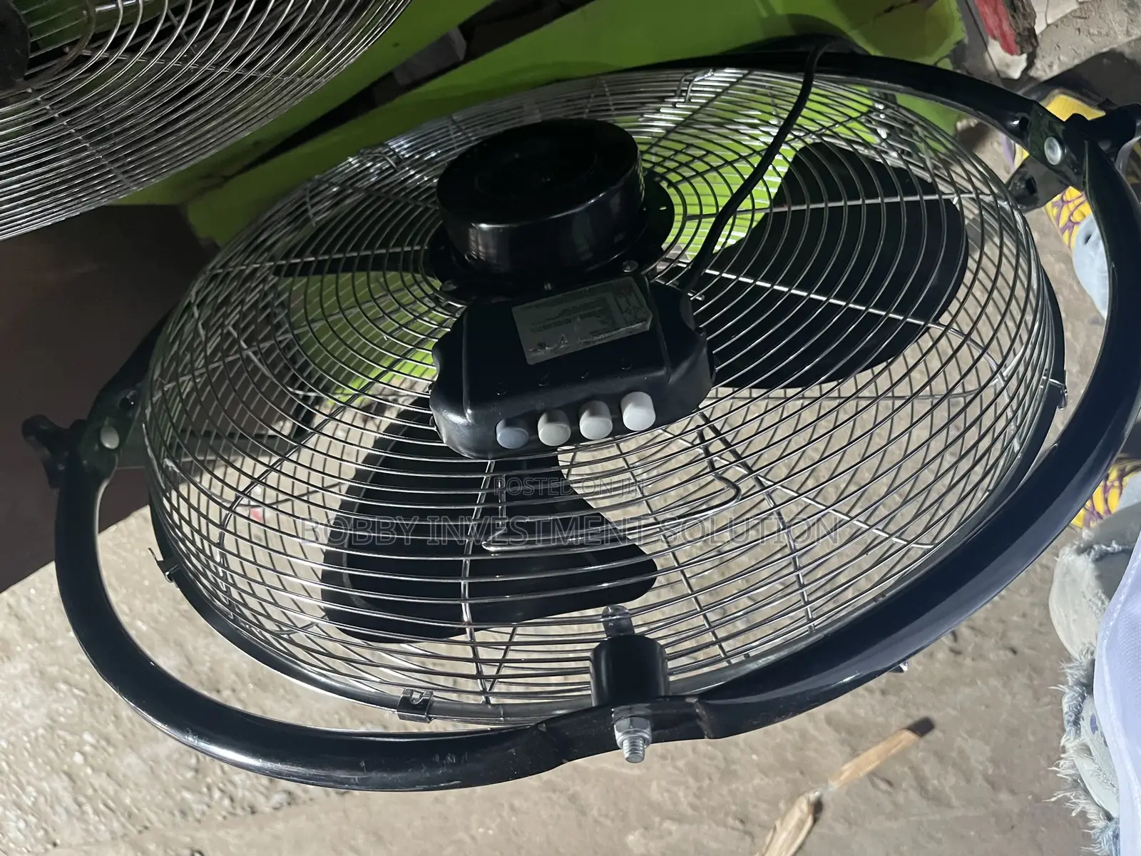 Floor Fan, High-Velocity Industrial
